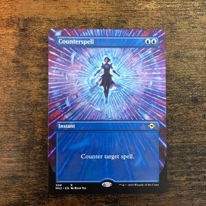 Magic the Gathering MTG Modern Horizons 2 Counterspell Borderless NM